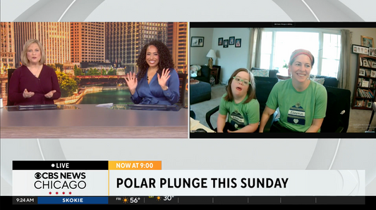 Eileen and Colleen Discuss the Polar Plunge with CBS News Chicago